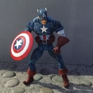 Captain America Action Figure with Shield